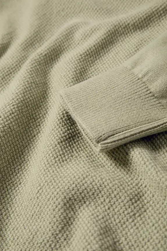 Jumper - textured light green