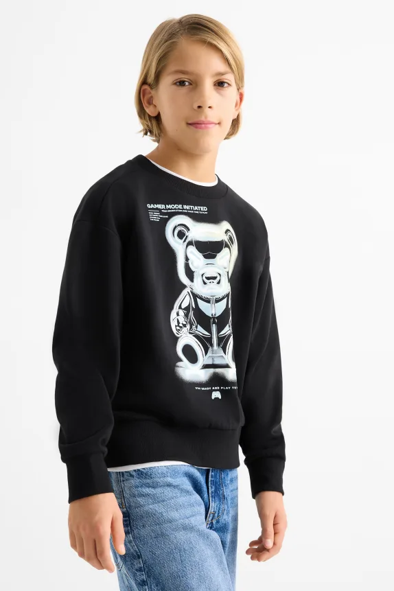 Gaming - sweatshirt black