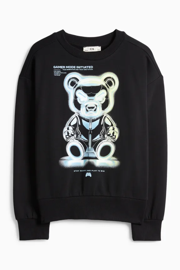 Gaming - sweatshirt black