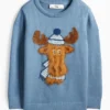Elk - jumper blue