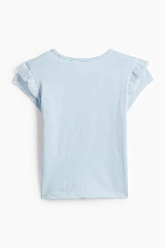 Frozen - short sleeve T-shirt - shiny light blue