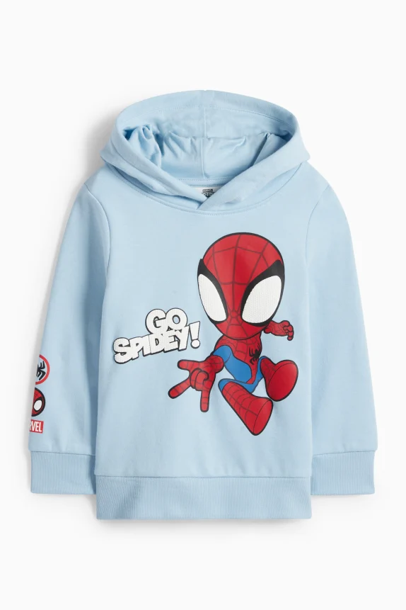 Spidey and his Super Friends - hoodie light blue