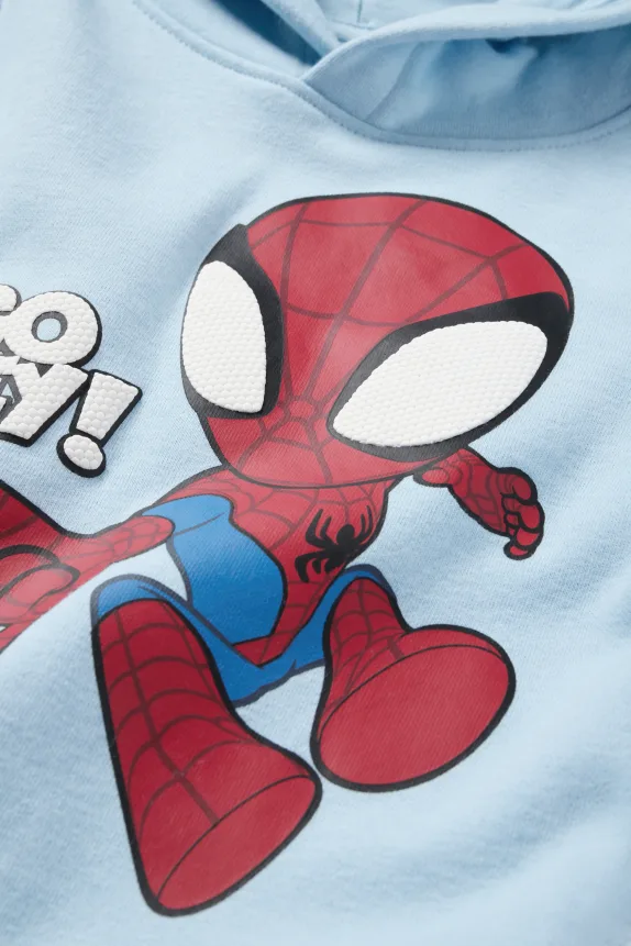Spidey and his Super Friends - hoodie light blue