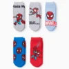 Multipack of 5 - Spider-Man - socks with motif white / red