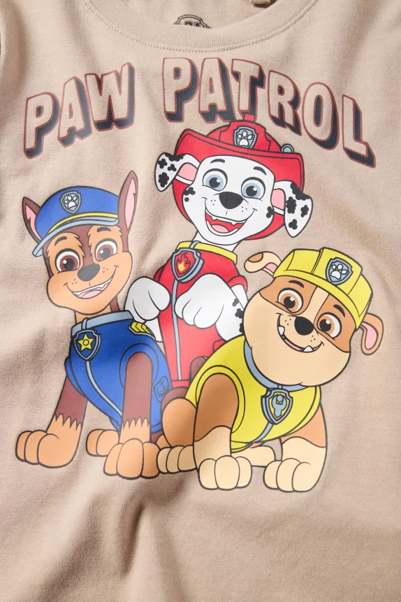 Multipack of 3 - PAW Patrol - Chase, Marshall - long sleeve top light blue