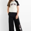 Harry Potter - set - short sleeve T-shirt and joggers - 2 piece black / beige