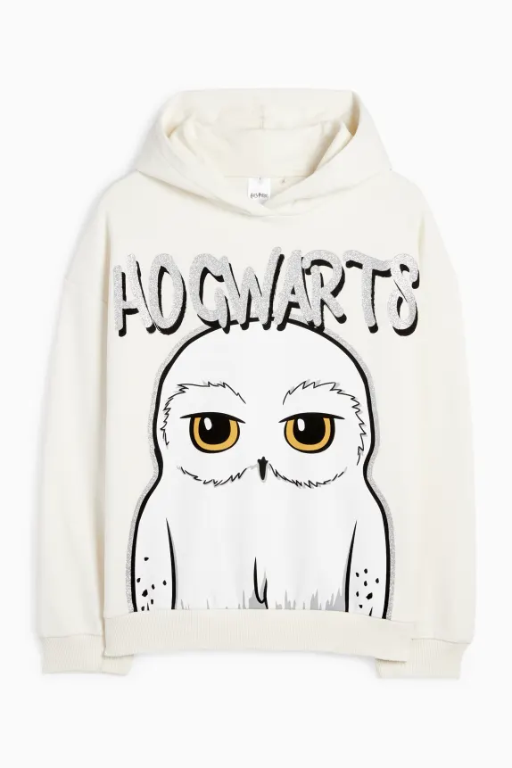 Harry Potter - hoodie cremewhite