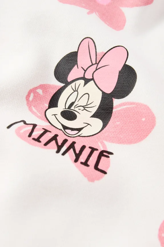 Minnie Mouse - hoodie - patterned cremewhite