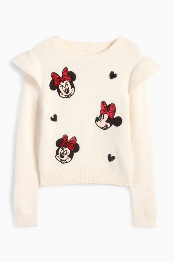 Minnie Mouse - jumper cremewhite