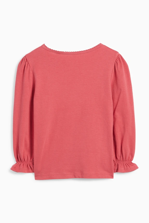 Minnie Mouse - long sleeve top red