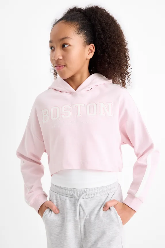 Boston - set - hoodie and top - 2 piece rose