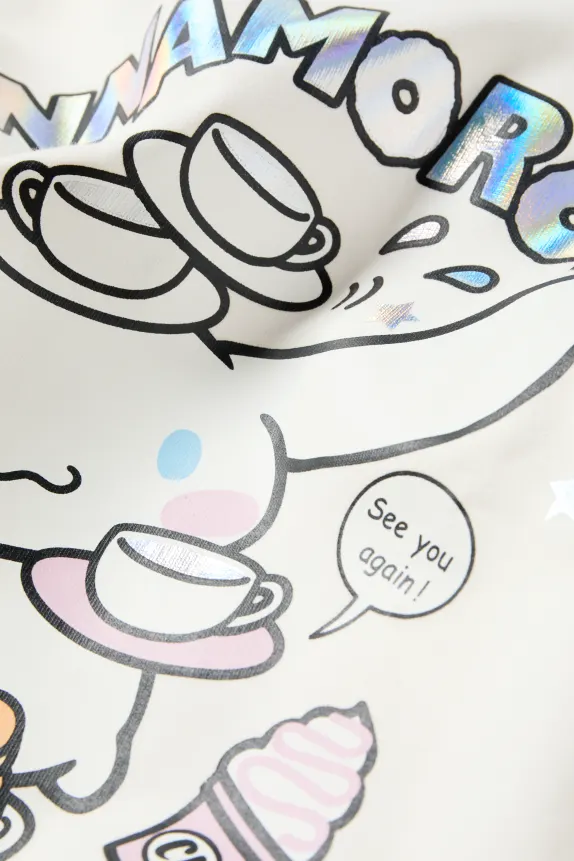 Cinnamoroll - hoodie cremewhite