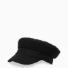 Baker boy hat black