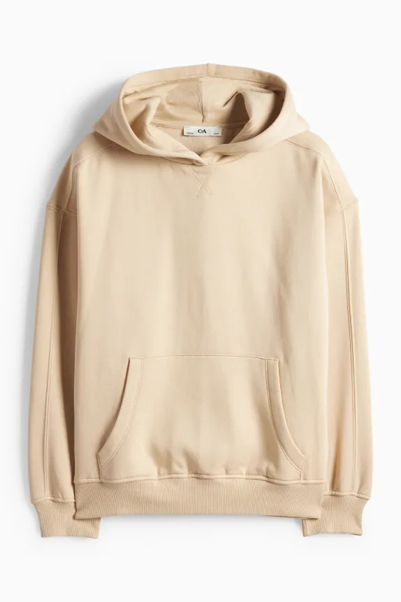 Hoodie beige