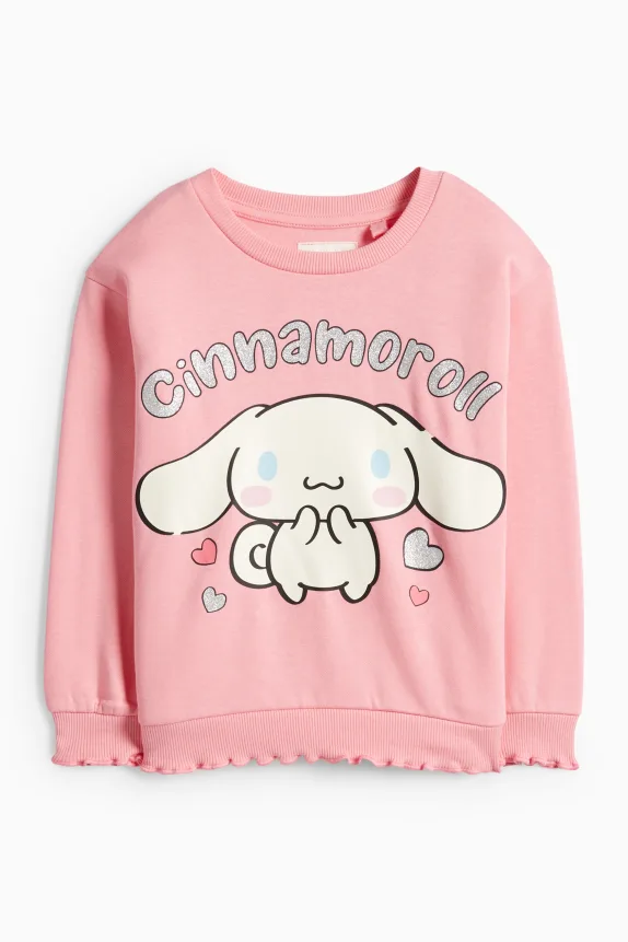 Cinnamoroll - sweatshirt - shiny pink