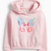 Butterfly - hoodie - shiny rose