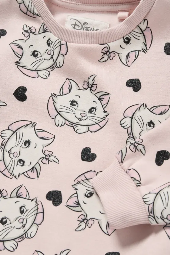 Aristocats - sweatshirt rose