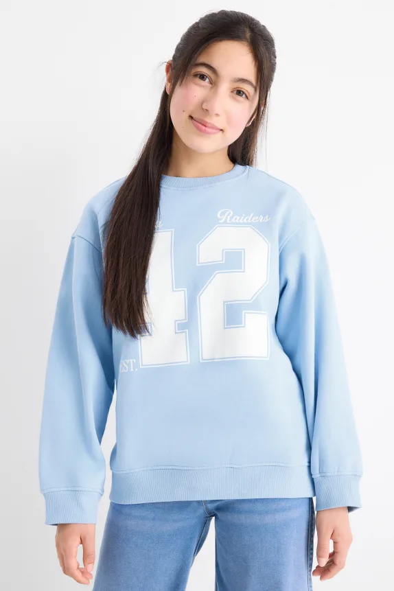 Atlanta - sweatshirt light blue