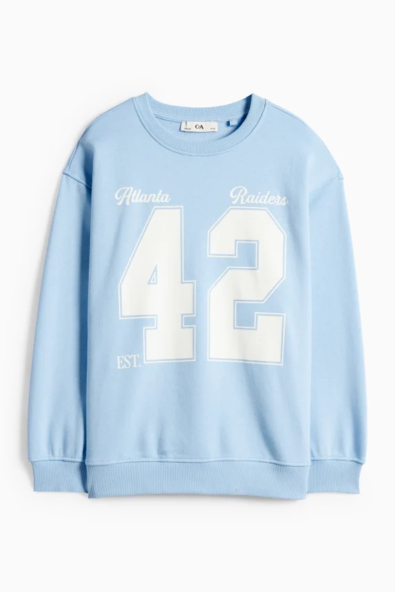 Atlanta - sweatshirt light blue