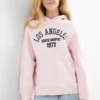 Los Angeles - hoodie rose