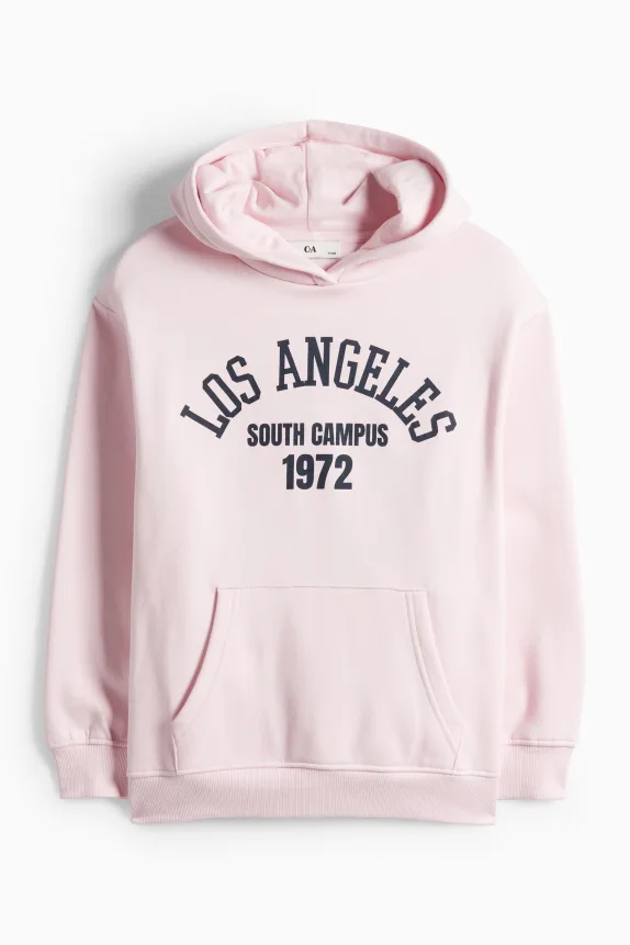 Los Angeles - hoodie rose