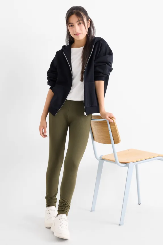Multipack of 2 -  leggings dark green / black
