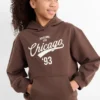 Chicago - hoodie dark brown
