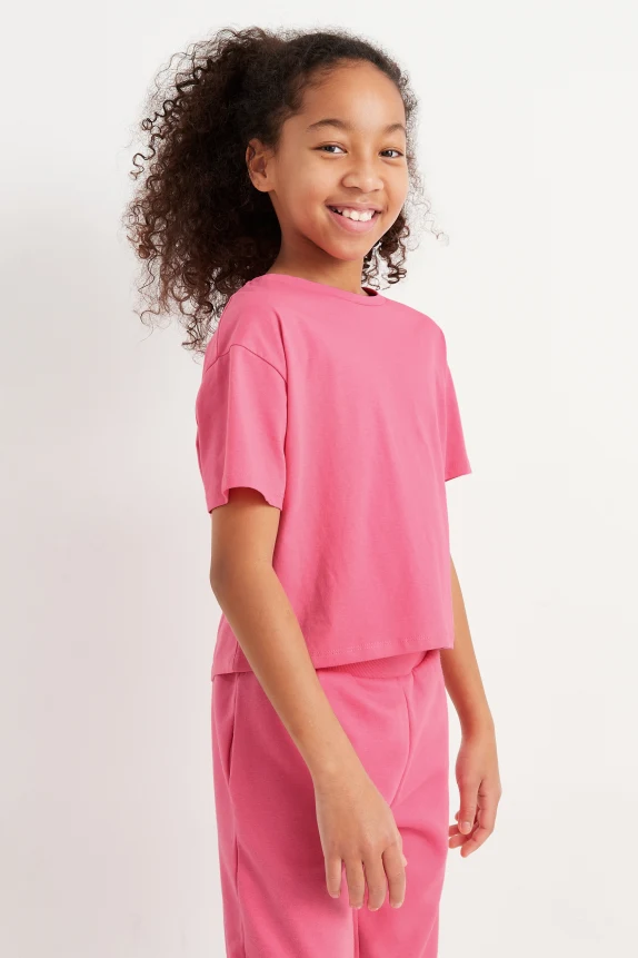 Short sleeve T-shirt pink
