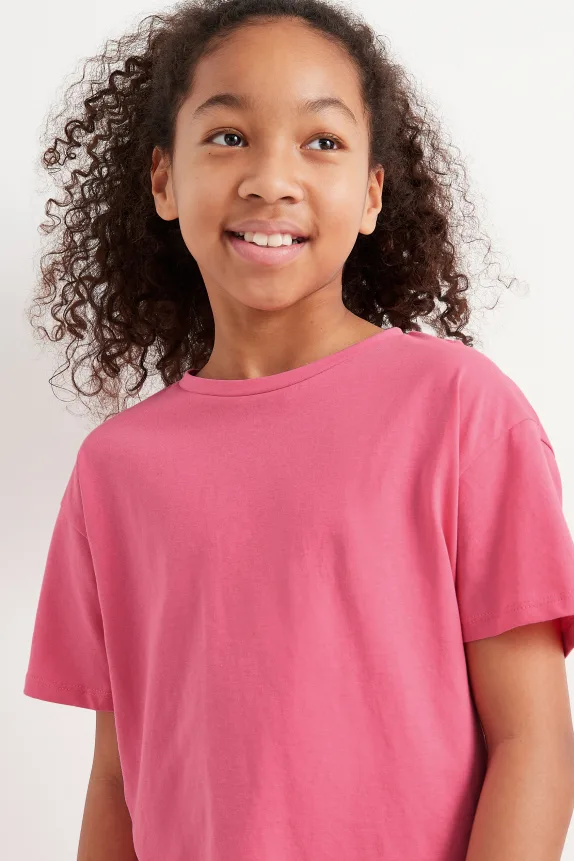 Short sleeve T-shirt pink