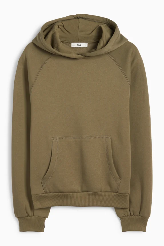 Hoodie dark green