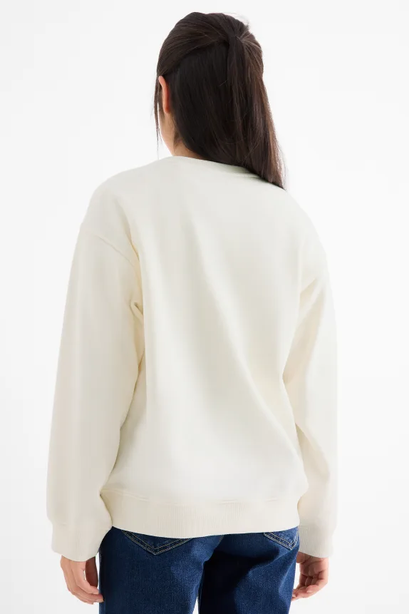 California - sweatshirt cremewhite