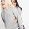 Hoodie - genderneutral light gray-melange