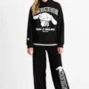 Cinnamoroll - set - hoodie and joggers - 2 piece black