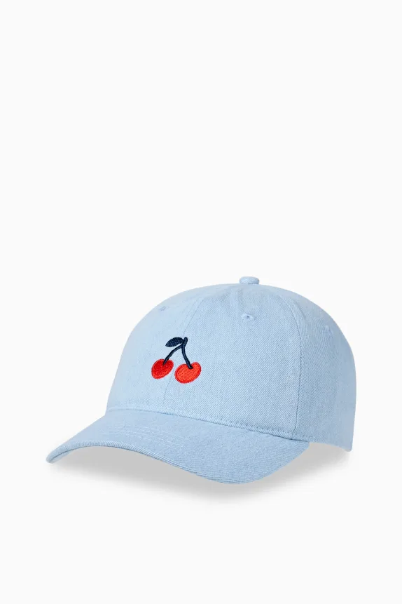 Cherry - baseball cap light blue