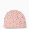 Floral - hat - ribbed rose