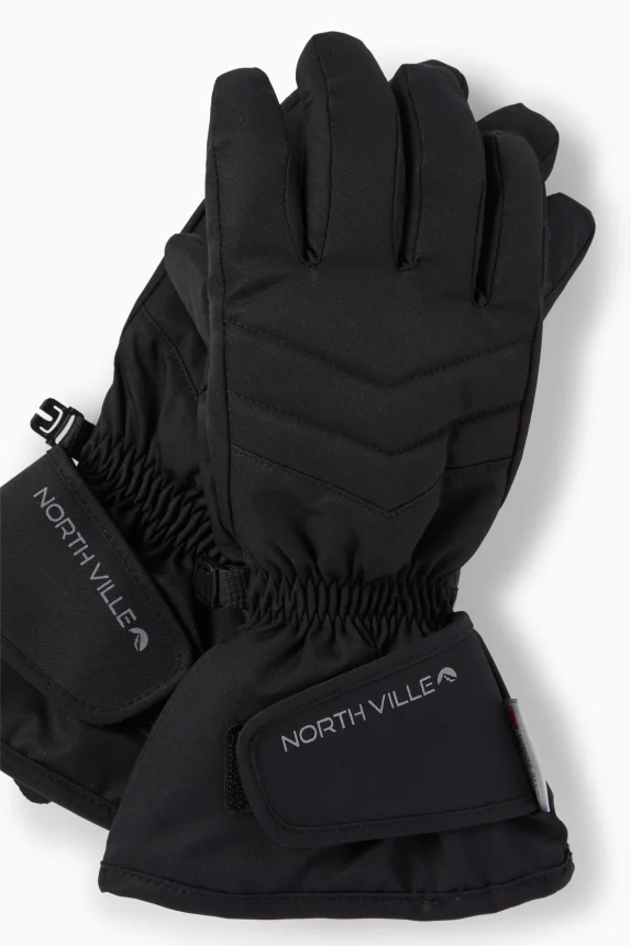 Ski gloves - waterproof black