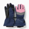 Ski gloves - waterproof rose / dark blue