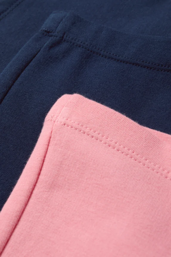 Multipack of 2 - flared thermal leggings rose / dark blue