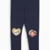 Gabby's Dollhouse - thermal leggings dark blue