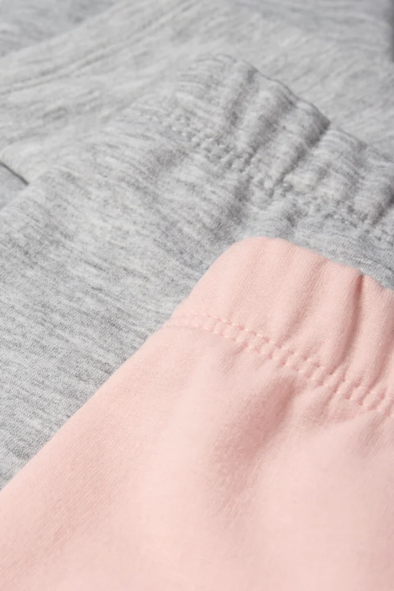 Multipack of 2 - thermal leggings rose