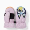 Bluey - mittens - lined rose
