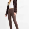 Leggings dark brown