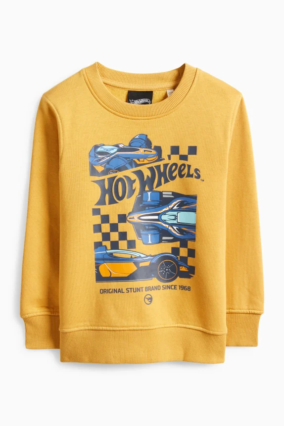 Hot Wheels - sweatshirt light orange