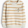 Cactus - sweatshirt - striped beige