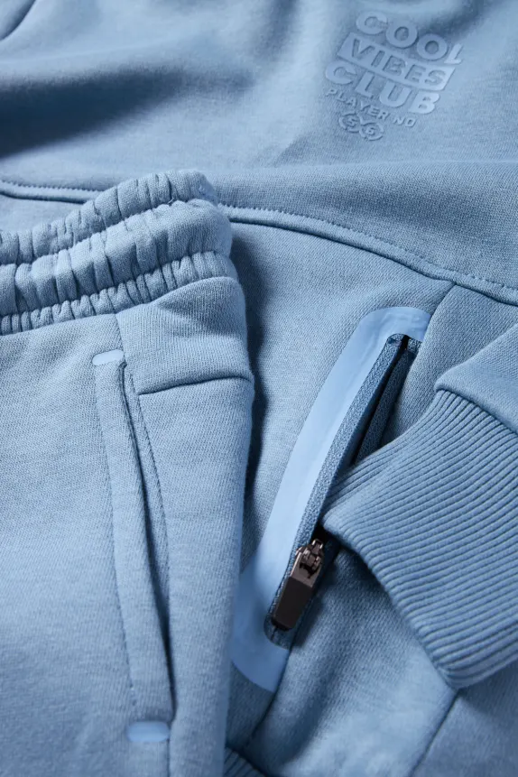Set - hoodie and joggers - 2 piece blue