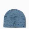 Hat - patterned blue