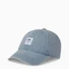 Denim baseball cap blue