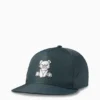 Teddy bear - baseball cap dark gray