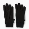Fleece gloves black