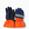 Ski gloves - waterproof orange